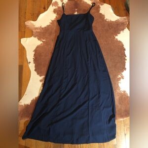 Show Me Your Mumu Lauren dress 
size Xl
Navy!
Ties in back
No flaws